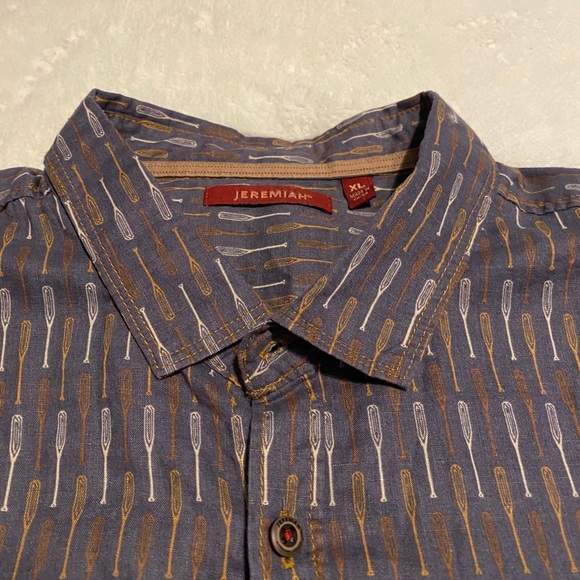 Jeremiah gray paddle button up - Picture 2 of 4